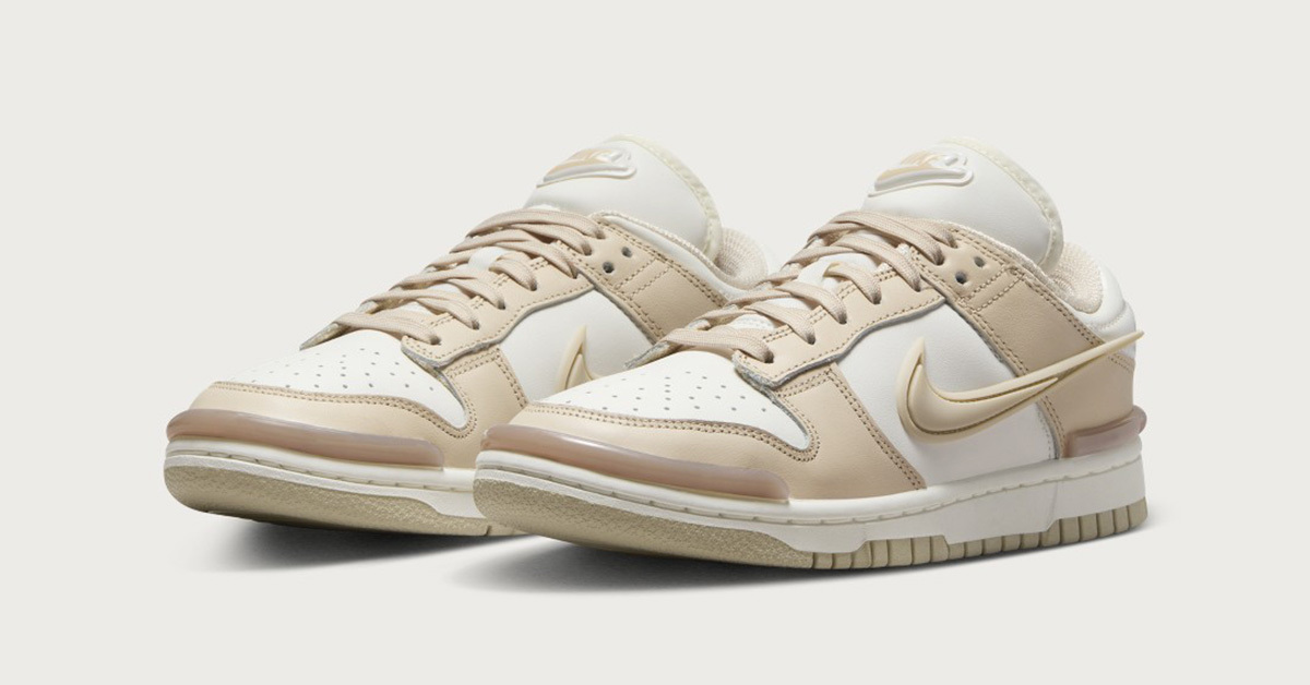 Mit dem Nike Dunk Low Twist „Sanddrift“ bekommst du eine zeitlose Ergänzung für deine Sneakerkollektion